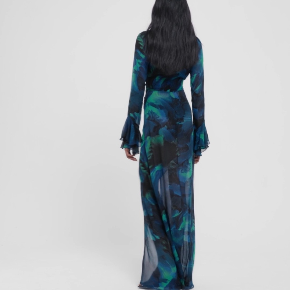 🦋 NWT Women’s Rat & Boa Fiorella Blue Dress - Picture 3 of 11